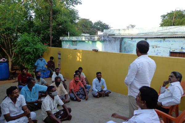 An open meeting where objections are heard before a programme is designed.